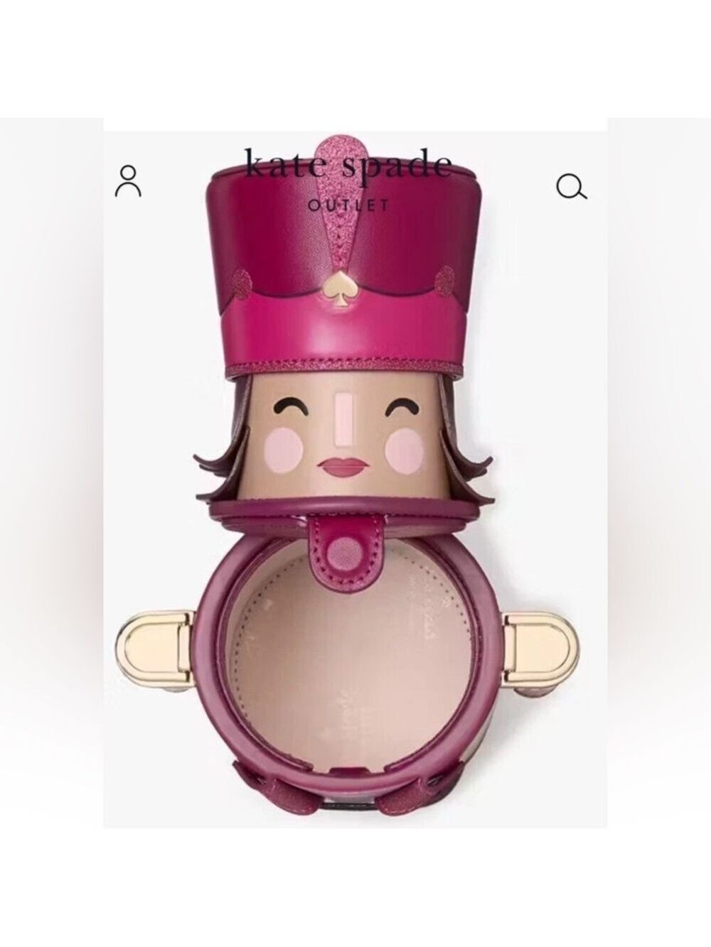 Kate Spade - NWT Oh What Fun Nutcracker Crossbody Bag 2024 Holiday Novelty Piece - Picture 5 of 15